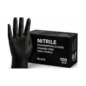 Black Nitrile Gloves Pack of 75